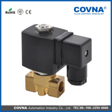 Latón válvula de solenoide de acero inoxidable para estilo caliente NC / NO